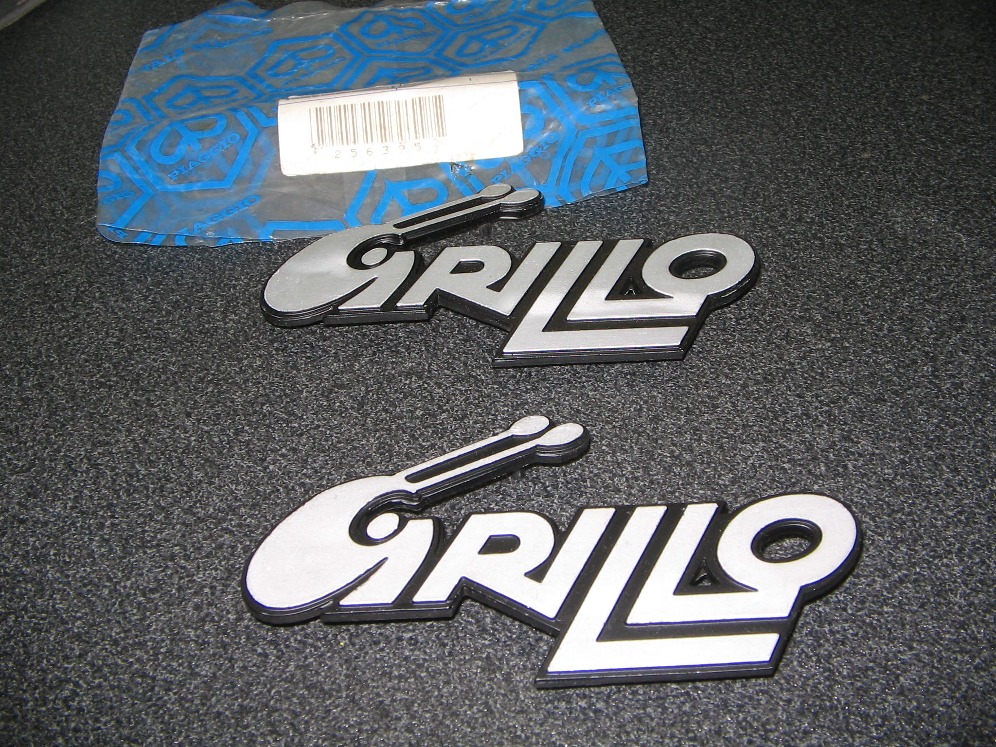 PIAGGIO GRILLO SCRITTE LAT N.906